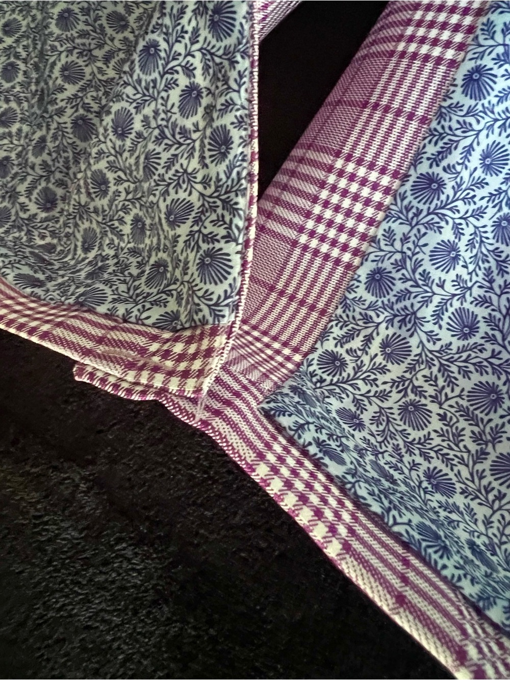Tailorbyrd Purple and White Plaid Blazer - Picture 8 of 11